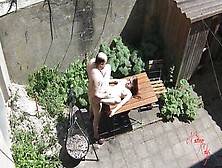 Voyeurs Film Teeny Floozy Banging With Obese Old Old Man On The Terrace