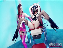 Harmony Vision Two Horny Sluts In Latex Getting Fucked
