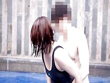 台灣巨乳素人在游泳池邊被教練幹