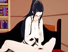 One Piece - Part 21 - Nico Robin Handjob In Lingerie By Hentaisexscenes