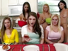 College Amateur Beauties Licking Out Pussy At Hazing