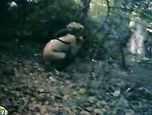 Voyeur Catches A Naughty Girl Pissing In The Woods