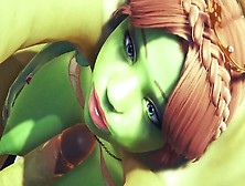 Princess Fiona Get Rammed By Hulk : 3D Porn Parody