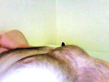 Hairy Chubby Guy Masturbation And Cumming On His Face