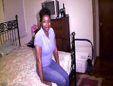 Black Teen Kenya Jones Sucks 2 Dicks At The Same Time