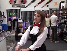 Kimmy Granger Is Dressed As A Magician While Sucking