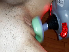 Trembling Orgasm From Massager - Lesbian-Candys