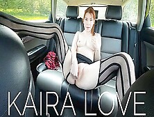 Kaira Masturbates In The Car - Sweet Angelina