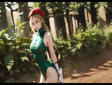 Ai Generated Cammy White (Street Fighter)