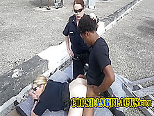 Insatiable Huge Titted Cops Got Smashed By A Black Conv