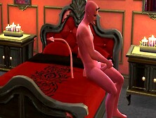 Devil Indulges In Sinful Self-Pleasure - 3D Hentai
