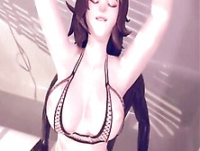 [Blacked] Mei Loving A Big Penis Into The Toilet [Grand Cupido]( Overwatch )