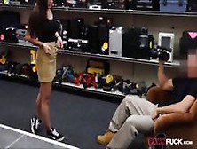 College Babe Fucked By Pawn Man While Being Filmed For Cash