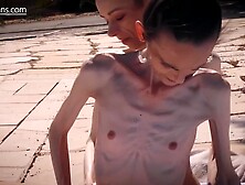 Anorexic Denisa & Christin Skinnyfans Preview