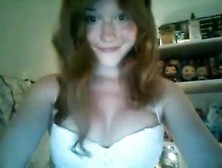 Busty Redhead College Girl Nude Camshow