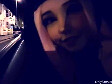 Belle Delphine Night Time Outdoors Onlyfans Video 2