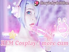 Rem Cosplay????my Pussy Is Completely Filled With Cum????