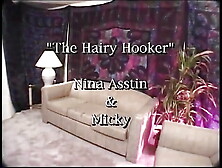 Nina Asstin Gets Her Hairy Cunt Filled From Behind