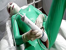 Latex Danielle Relaxing In The Ambulance