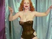 Queen Of Tease Vintage Big Boobs Burlesque Tease