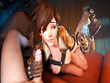 Your Dick Is Under Arrest Tracer Blowjob