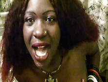 African Slut Begs For Cum In Mouth From Her Boss In Cfnm Hardcore