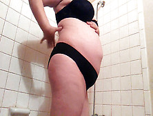 9+ Inches Gained Bathroom Hose Tummy Inflation