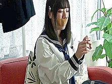 Japanese Schoolgirl Self-Bondage (Pt.  1)