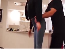 Youtuber Humps Girlfriend With Big Tits And Tight Jeans