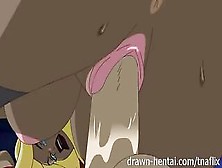 Drawn Anime - Disney Princess Anime - Tiana Meets Charlotte