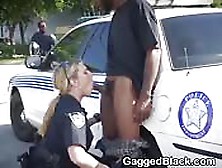 Big Titty White Cops Sucking Black Dick