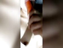 Sucking Off And Masturbating With A Carrot My Tight Cunt