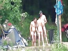 Nudists On Voyeur Cam
