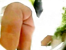 Yet Another Upskirt Vid With A Lovely Ass Shot