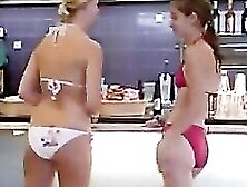 Lesbos Crazy Day At The Swimming Pool