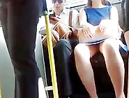 Upskirt In The Bus