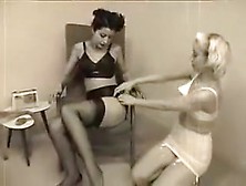 Women In Vintage Underwear