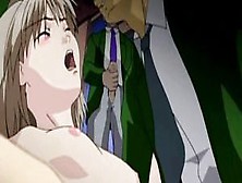 Anime Girl Gets Cunt Licked And Ass Fucked In Group At School