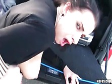 She Looks Hot Bent Over The Car And Fucking
