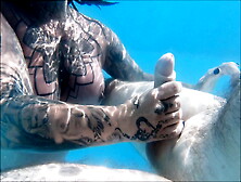 Underwater Bj Pool Fun With The Creampies