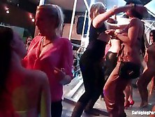 Randy Lesbians Dancing In Club