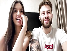 Teen Camgirl - Homemade Couple Show On Webcam