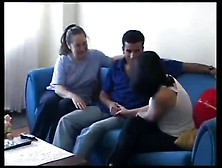 Amateur Turkish Dude Ploughs Other Woman As Wife Watches