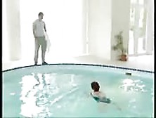 German Granny Fucked By Pool.