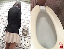 Pushing Standing Over Toilet