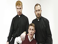 Yes Father - Gay Sex With Priests,  Starring Dacotah Red,  Zak Bishop,  And Joel Someone