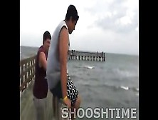 Fatty Snaps His Ankle Jumping Off Pier