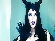 Goddess Kim In Hypnosis Mean Talking With Metal Finger Nails Black Tights