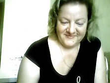 Flashing My Mature Tits On A Webcam