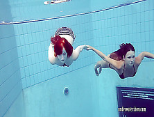 Katrin Privsem And Lucy Gurchenko Underwater Babes